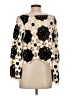 Debut Floral Ivory Pullover Sweater Size S (estimated) - photo 2