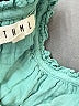 THML Tie-dye Teal Sleeveless Blouse Size XS - photo 7