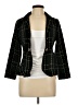Miss Sparkling 100% Polyester Tweed Black Blazer Size L - photo 1