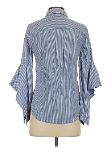 BCBGMAXAZRIA 3/4 Sleeve Button-Down Shirt (view 2)