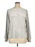 Ann Taylor LOFT Silver Sweatshirt Size XL - photo 1