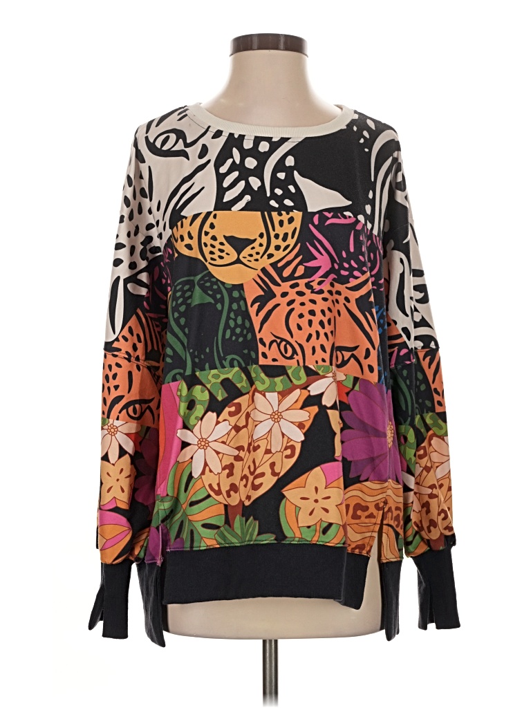 Pre-owned Unbranded Kimono In Orange