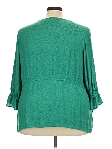 Evri 3/4 Sleeve Blouse (view 2)