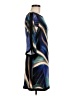 Papillon Print Blue Cocktail Dress Size M - photo 4