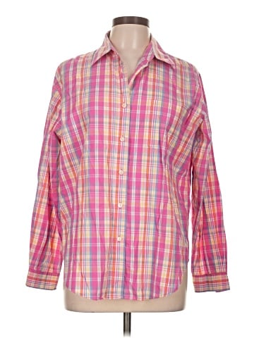 White Stag Long Sleeve Button-Down Shirt (view 1)
