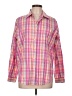 White Stag Plaid Pink Long Sleeve Button-Down Shirt Size L - photo 1