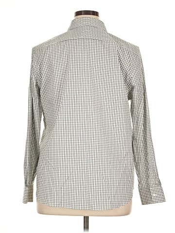 Jones New York Signature Long Sleeve Button-Down Shirt (view 2)