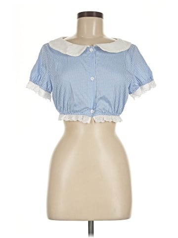 Romwe Short Sleeve Blouse (view 1)