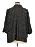 Catherines Chevron-herringbone Black 3/4 Sleeve Button-Down Shirt Size 3X (petite) - photo 2
