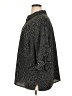 Catherines Chevron-herringbone Black 3/4 Sleeve Button-Down Shirt Size 3X (petite) - photo 5
