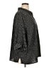 Catherines Chevron-herringbone Black 3/4 Sleeve Button-Down Shirt Size 3X (petite) - photo 4