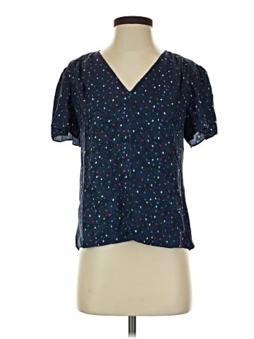 Rebecca Taylor Short Sleeve Blouse (view 1)