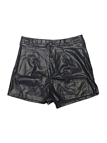 Shein Faux Leather Shorts (view 1)
