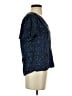 Rebecca Taylor Stars Blue Short Sleeve Blouse Size 4 - photo 4