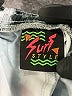 Surf Style 100% Polyester Tie-dye Gray Athletic Shorts Size L - photo 3