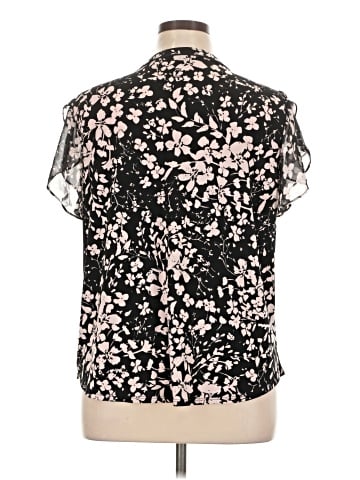 Roz & Ali Short Sleeve Blouse (view 2)
