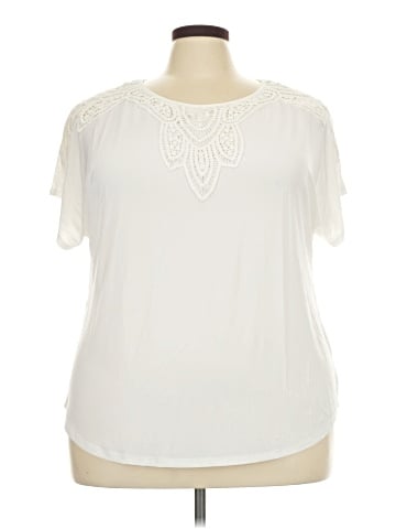 Roz & Ali Short Sleeve Blouse (view 1)