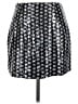 Altar'd State 100% Polyester Houndstooth Silver Casual Skirt Size M - photo 2