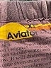 Aviator Nation Color Block Purple Casual Pants Size XS - photo 4