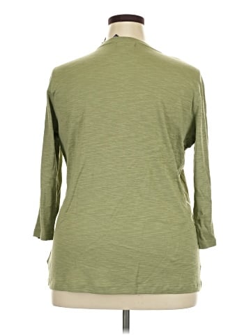 Chaps 3/4 Sleeve Top (view 2)