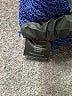 Eileen Fisher Metallic Blue Pullover Sweater Size L (petite) - photo 8