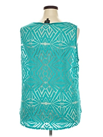 Worthington Sleeveless Blouse (view 2)