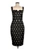 Karen Millen Graphic Black Cocktail Dress Size 8 - photo 1