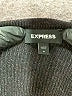 Express Metallic Black Pullover Sweater Size M - photo 7
