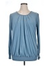 Timeson Blue Long Sleeve Blouse Size XL - photo 1