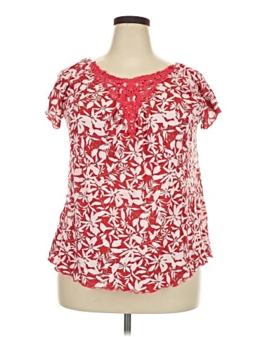 French Laundry Short Sleeve Blouse (view 1)
