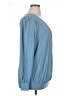 Timeson Blue Long Sleeve Blouse Size XL - photo 4