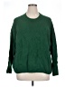 Vince Camuto Solid Green Pullover Sweater Size XL - photo 1