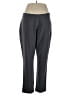 IMAN Solid Gray Dress Pants Size 18 - photo 1