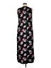 Componix 100% Polyester Floral Black Casual Dress Size 14 - photo 2