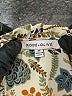 Rose + Olive 100% Polyester Print Ivory Short Sleeve Blouse Size 3X - photo 7