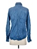 Hinge Blue Long Sleeve Button-Down Shirt Size S - photo 2
