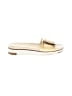 Sam Edelman 100% Leather Gold Sandals Size 8 - photo 1
