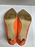Nine West Orange Heels Size 11 - photo 4