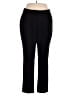 Rafaella Solid Black Dress Pants Size 14 - photo 1
