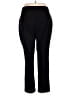 Rafaella Solid Black Dress Pants Size 14 - photo 2
