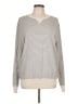 J.Crew Factory Store Stripes Gray Pullover Sweater Size L - photo 1
