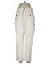 Express 100% Lyocell Ivory Cargo Pants Size 10 - photo 1