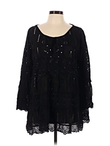 Johnny Was 3/4 Sleeve Blouse (view 1)