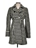 Express Houndstooth Ivory Coat Size XS - photo 1