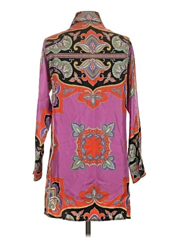 ETRO 3/4 Sleeve Silk Top (view 2)