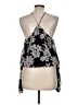 Aqua Black Sleeveless Blouse Size M - photo 2