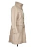 Kenneth Cole New York Tan Wool Coat Size 8 - photo 4