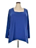 Women With Control Blue 3/4 Sleeve Top Size 2X - photo 1