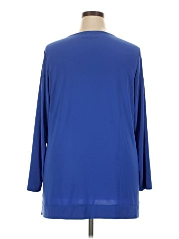 Women With Control 3/4 Sleeve Top (view 2)