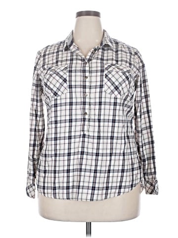 Cato Long Sleeve Button-Down Shirt (view 1)